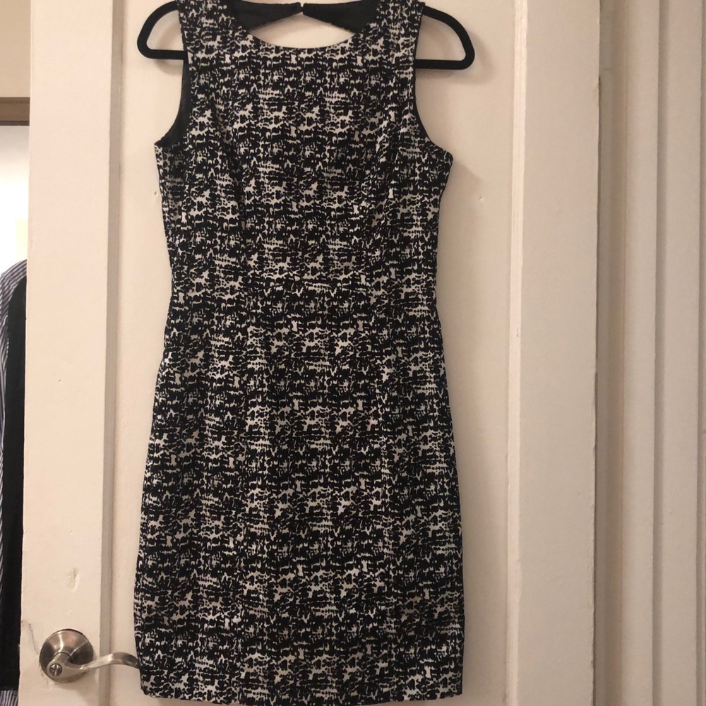 Black and white dress